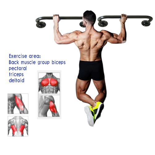 Wall mounted pull-up bar, suspension rod,cloud ladder, indoor fitness training, climbing cloud ladder,wall mounted horizontal bar pull-up bar, - Image 4