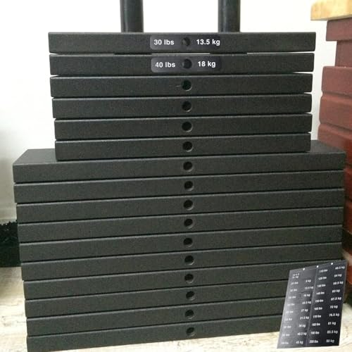 Weight Stack Labels for Weight Identification, Weight Sticker Labels Weight Block Stickers Fitness Equipment Weight Tags for Indoor Gym Strength Training, 4.5kg to 90kg - Image 8