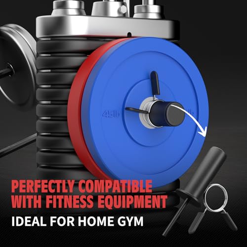 Weight Stack Pin, Gym Pin with Spring Clip Collar, Weight Pins for Weight Stack Machine, Weight Stack Extender Pin Strength Training Equipment for Commercial Gym and Home Gym - Image 4