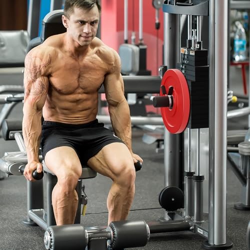 Weight Stack Pin, Gym Pin with Spring Clip Collar, Weight Pins for Weight Stack Machine, Weight Stack Extender Pin Strength Training Equipment for Commercial Gym and Home Gym - Image 7