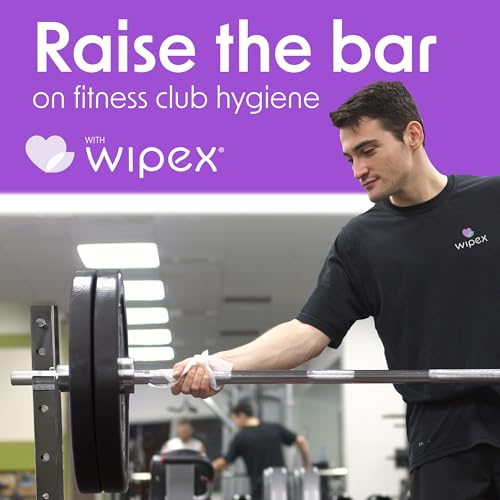 Wipex Gym Wipes Refill, 700 Count, Large 8"x12" Fitness Equipment Wipes with Cleaning Vinegar and Refreshing Lavender Essential Oil for Yoga Mat Cleaner, Fits Dispensers, 700 Count (Pack of 1) - Image 6