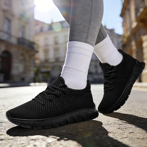 Womens Tennis Sneakers Slip on Walking Shoes Running Gym Non Slip Work Workout Casual Fashion Sports Athletic Zapatos para Mujer - Image 3