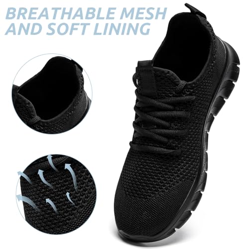 Womens Tennis Sneakers Slip on Walking Shoes Running Gym Non Slip Work Workout Casual Fashion Sports Athletic Zapatos para Mujer - Image 5