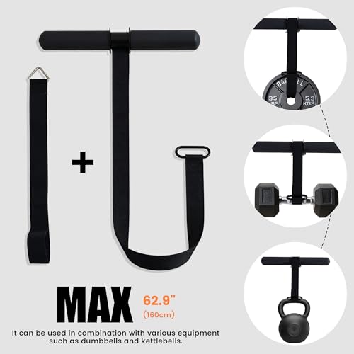 Wrist Roller Forearm Strengthener with Wrist Strap, Thick Carbon Steel Forearm Exerciser Grip Strength Trainer, 300 LB Nylon Webbing for Single-Arm Pull Training, Home Gym Wrist Trainer - Image 3