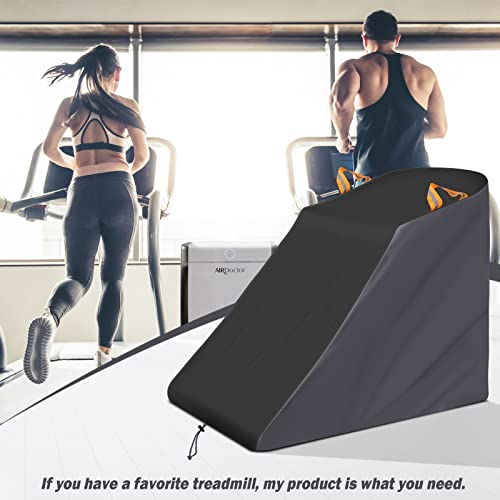 XYZCTEM Treadmill Cover Waterproof Dustproof Running Machine Cover Exercise Workout Equipment Protective with Windproof Drawstring and Air Vents for Home Gym Indoor Outdoor - Image 7
