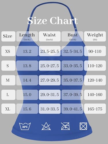 YEOREO SoftHue Impact Longline Strappy Top Women's Halter Workout Tank Tops Backless Gym Longline with Adjustable Strap - Image 7