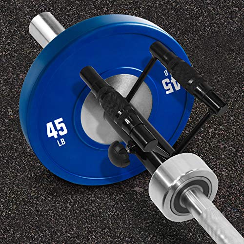 Yes4All Exercise Machine Adjustable T Bar Row Attachment, D Row Handle/Landmine Handle Attachment with Textured Rubber Handles - Image 5