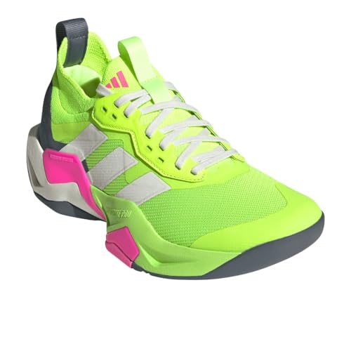 adidas Womens Rapidmove Adv 2 Trainer Training Sneakers Shoes - Yellow - Image 3