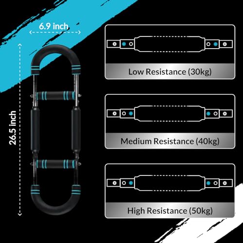 mr sculpt gorilla bar chest trainer, 40-100lb Adjustable Chest Workout Equipment, Body Toning kit,Chest Workout, Shoulder Pulley for Physical Therapy - Image 5