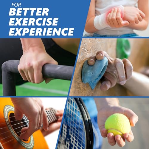 roygra Grip Strength Trainer (8 Pack), Forearm Strengthener, Stress Balls for Adults, Hand Strengthening Devices, Wrist Finger Strengthener, Physical Therapy Exercise Equipment, Golf Baseball Climbing - Image 7